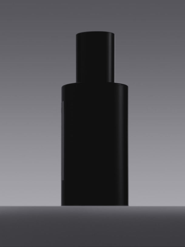 Video of Sachajuan Protective Hair Perfume Bois Noir in a black bottle